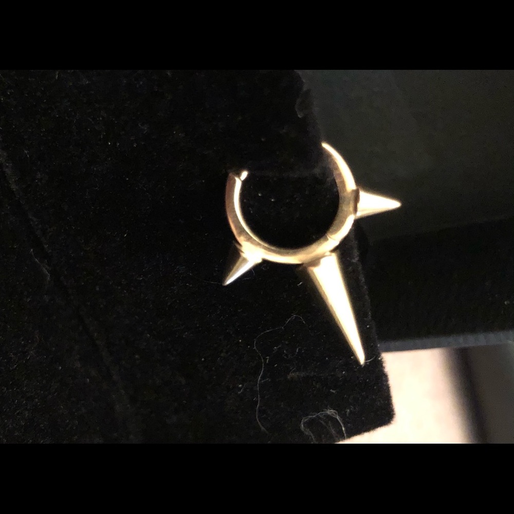 Maria Tash triple spike clicker 6.5mm